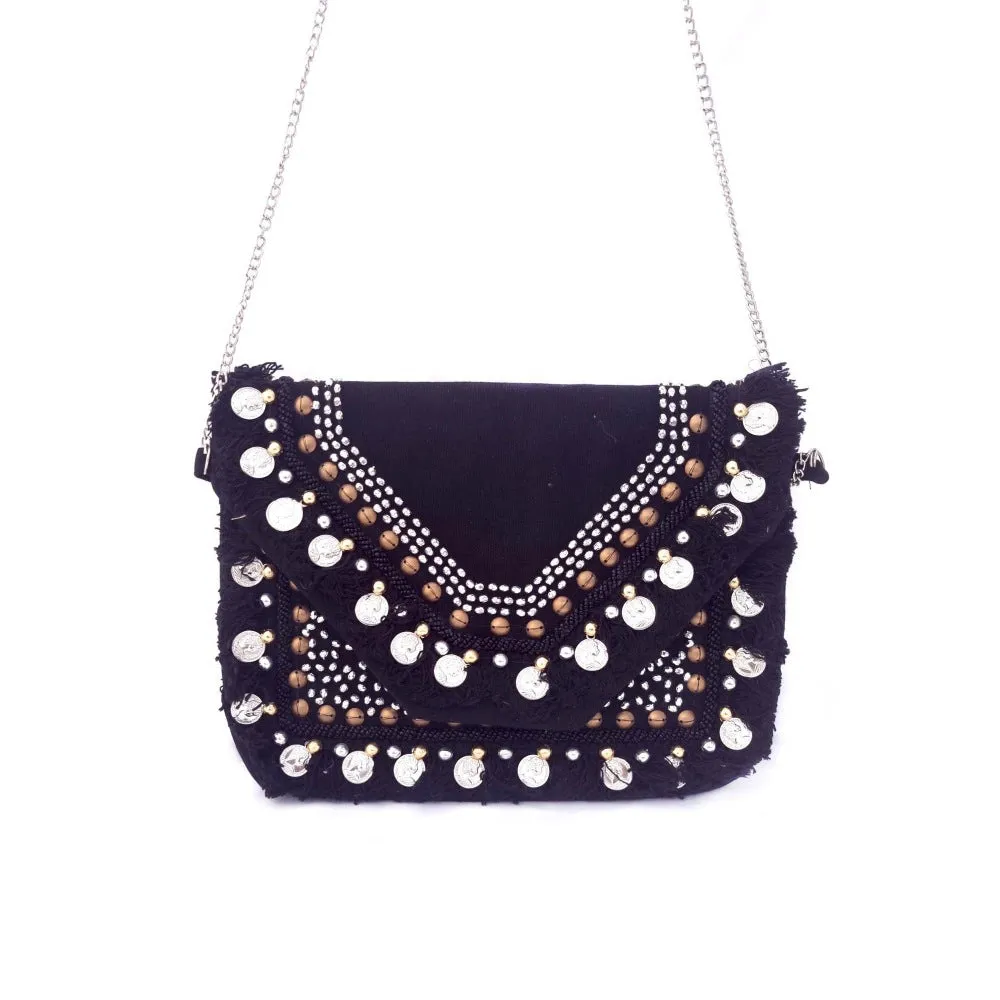 A Clutch Story Marble Boho Coin Clutch