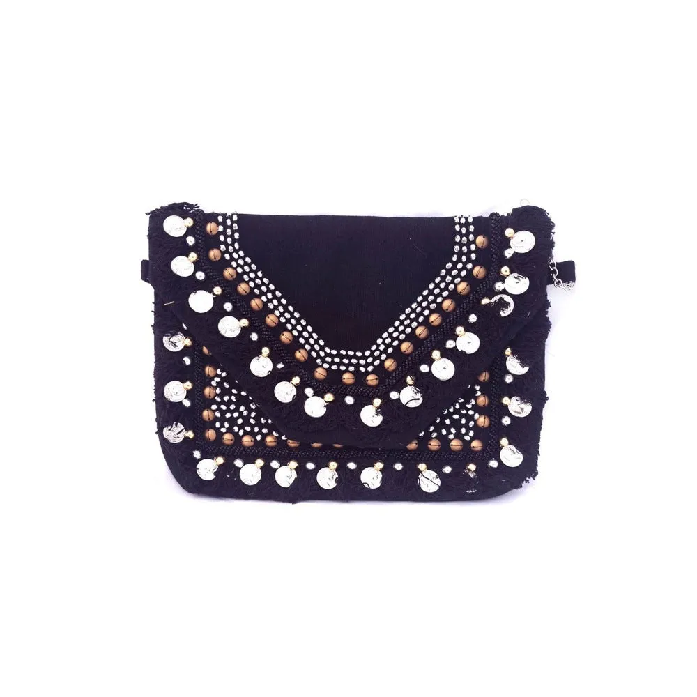 A Clutch Story Marble Boho Coin Clutch
