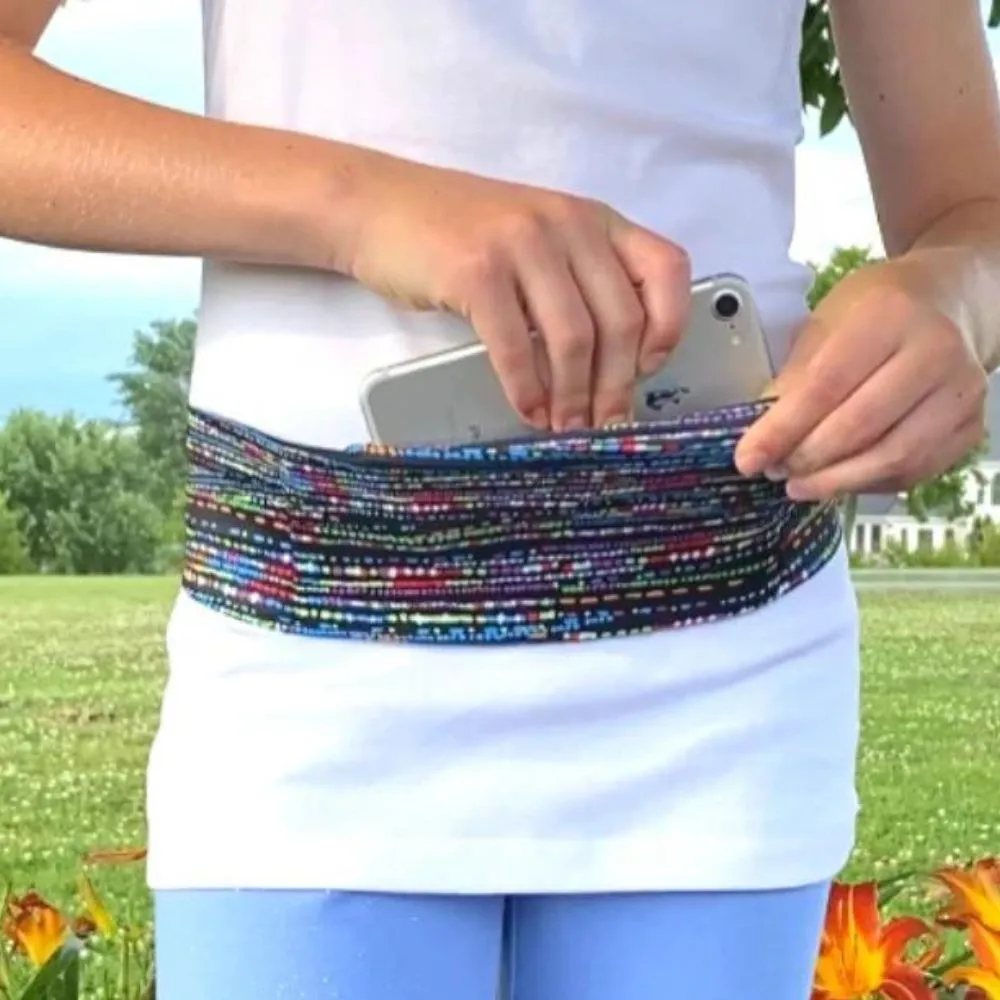 Bandi Wear Pocket Belt- Confetti