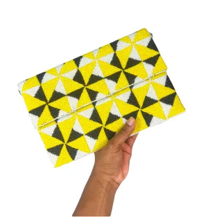 Beaded Clutch - Bumble Bee
