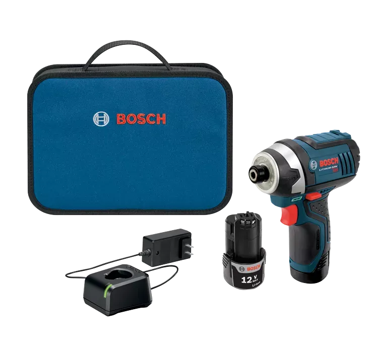 BOSCH 12V MAX Impact Driver Kit
