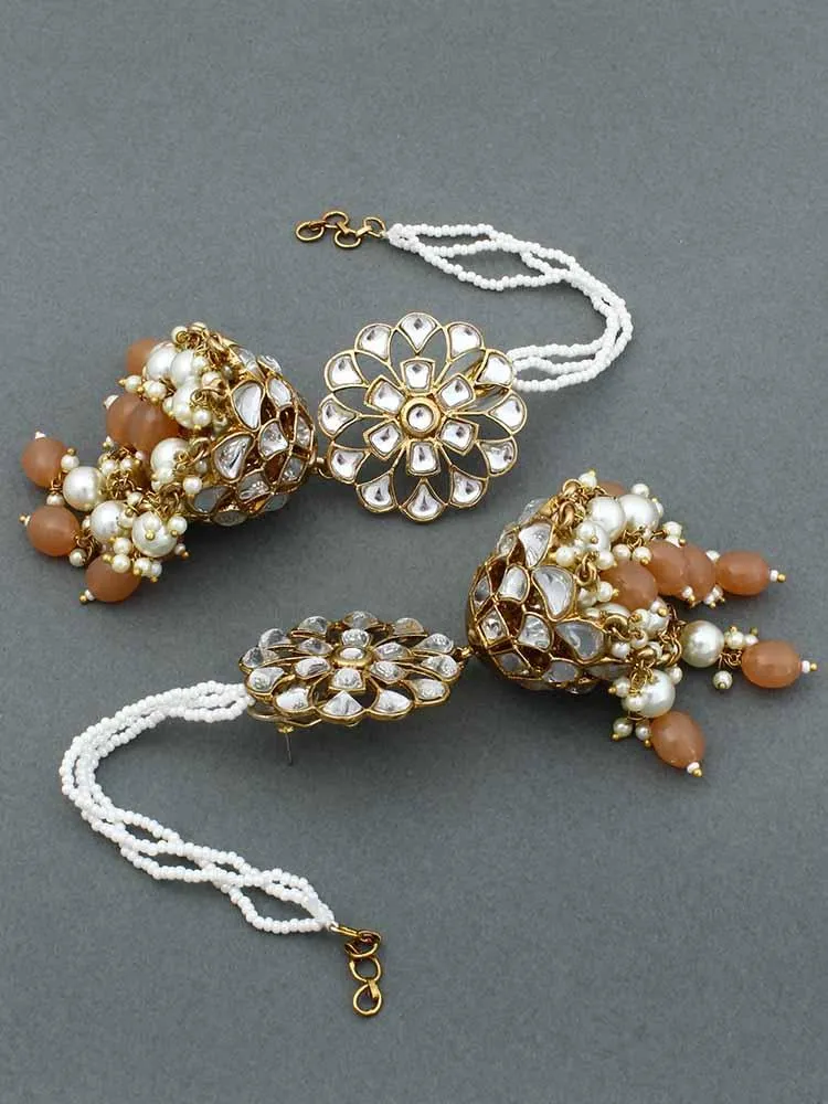 Brown Malka Sahara Jhumkis