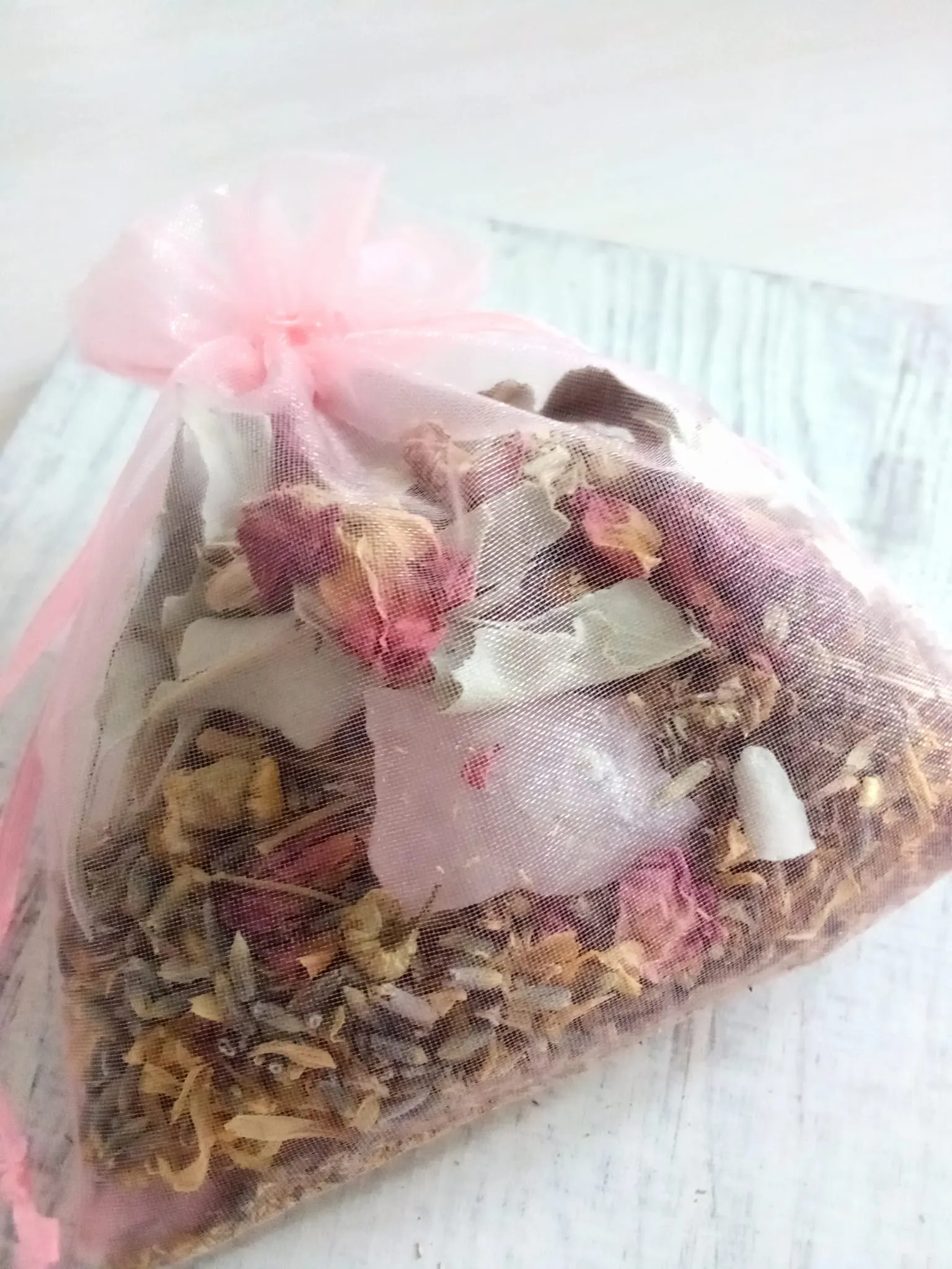 Car Incense   Herb Sachet ll Gemstone Bag