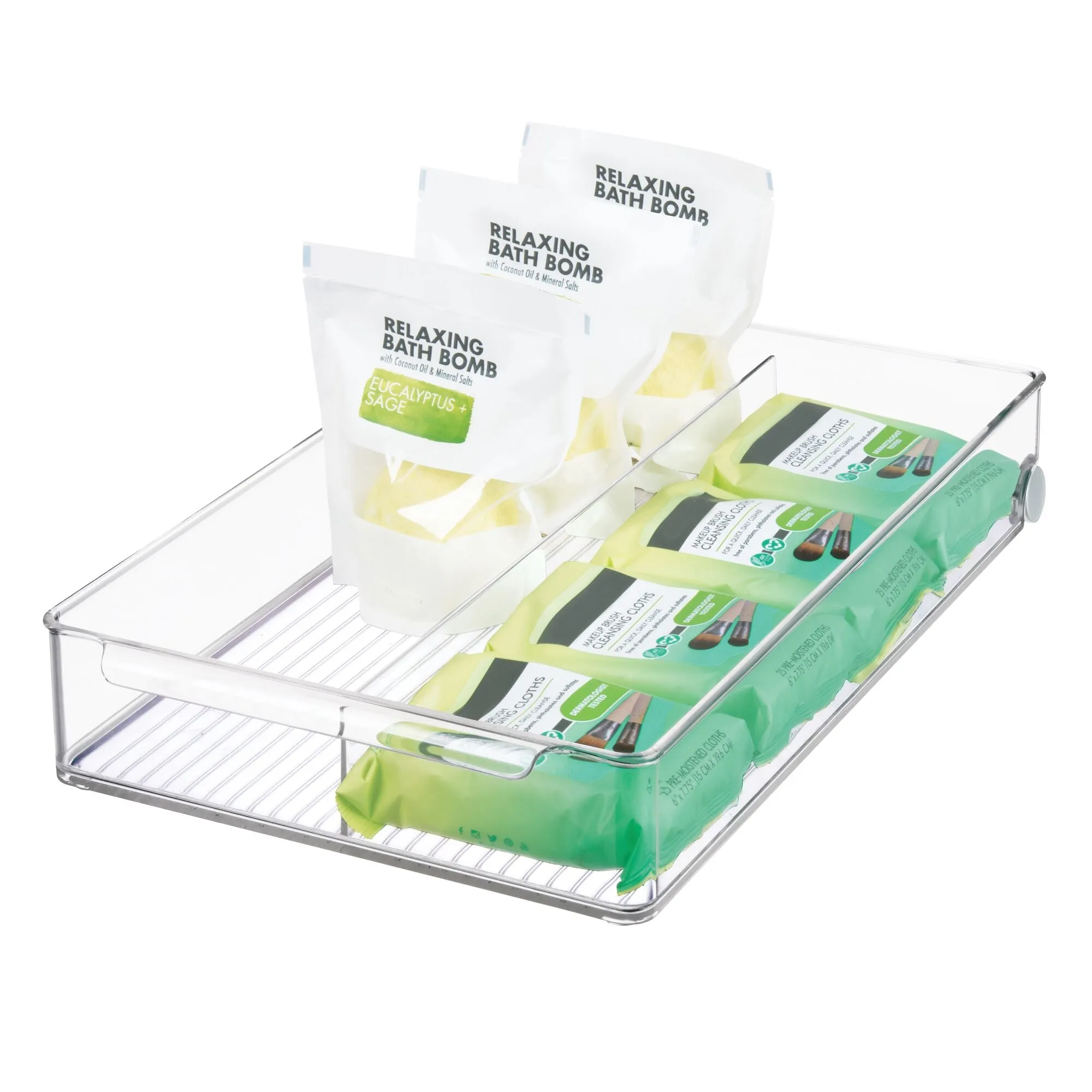Compartimiento con ruedas de baño 16.75" x 10.25" x 2.75"