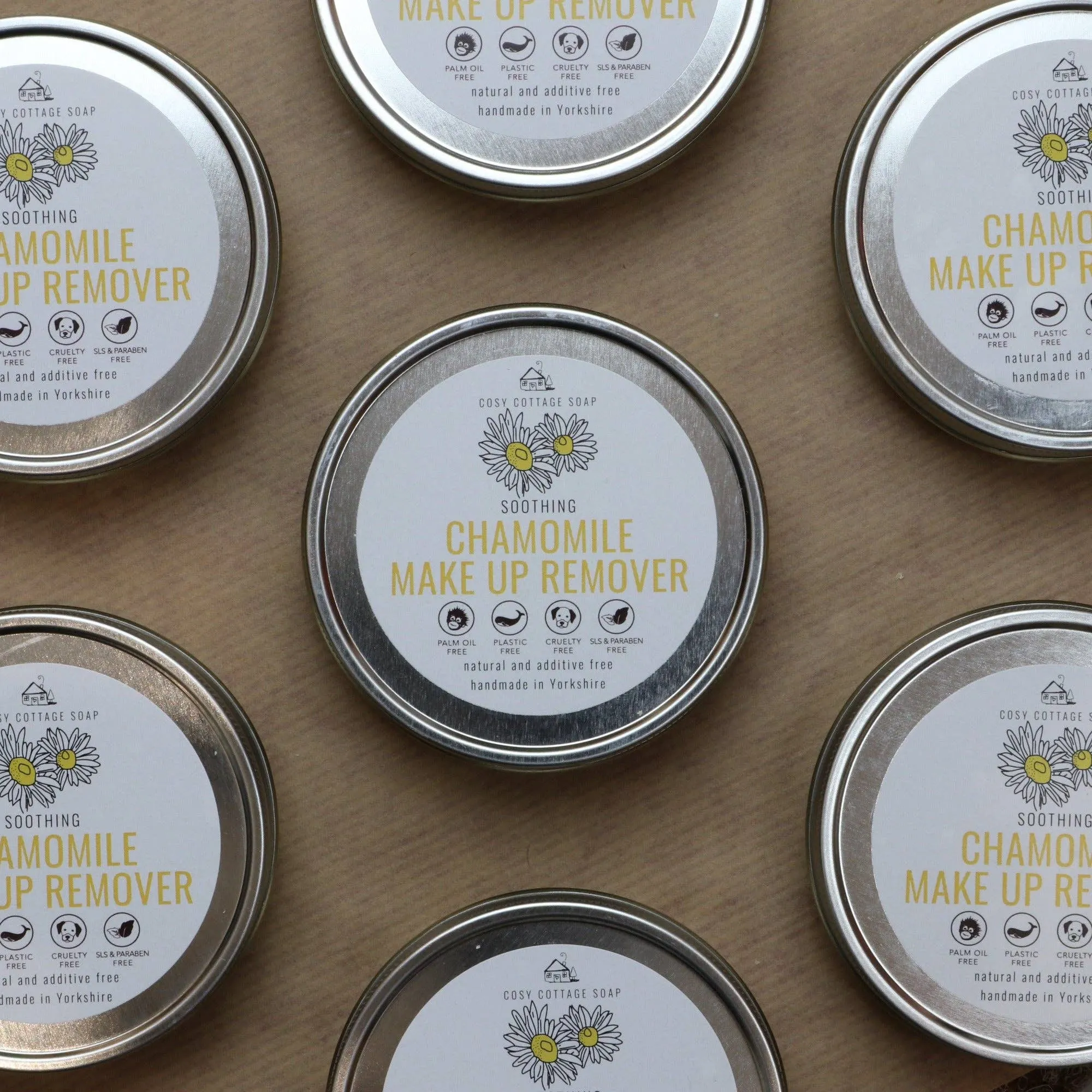 Cosy Cottage Soap- Vegan Natural Chamomile Make-Up Remover