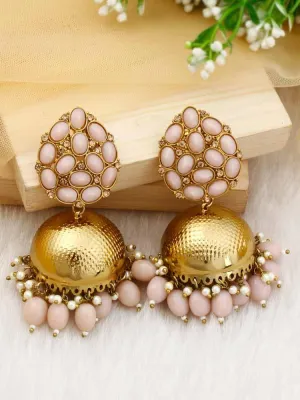 Crepe Bubble Jhumkis