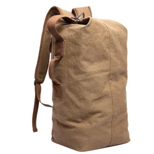 DB26 Hot!! Pure Cotton Canvas Backpacks Large Backpack Duffel Bags Bucket Bags Custom Back pack School Rucksacks Mochila Escolar