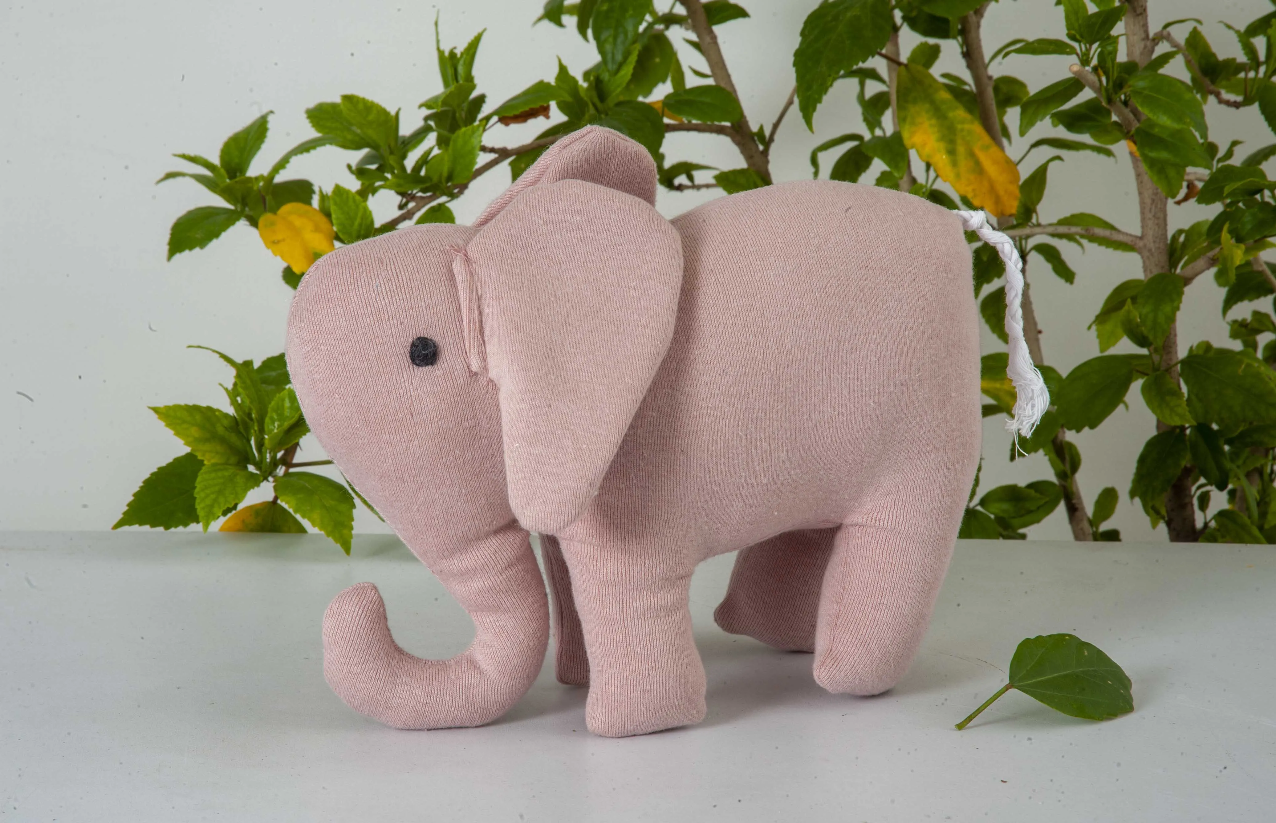 Elephant soft toy Pink/ Made in India /Plush/Baby/Soft Toy | 100% Premium Cotton