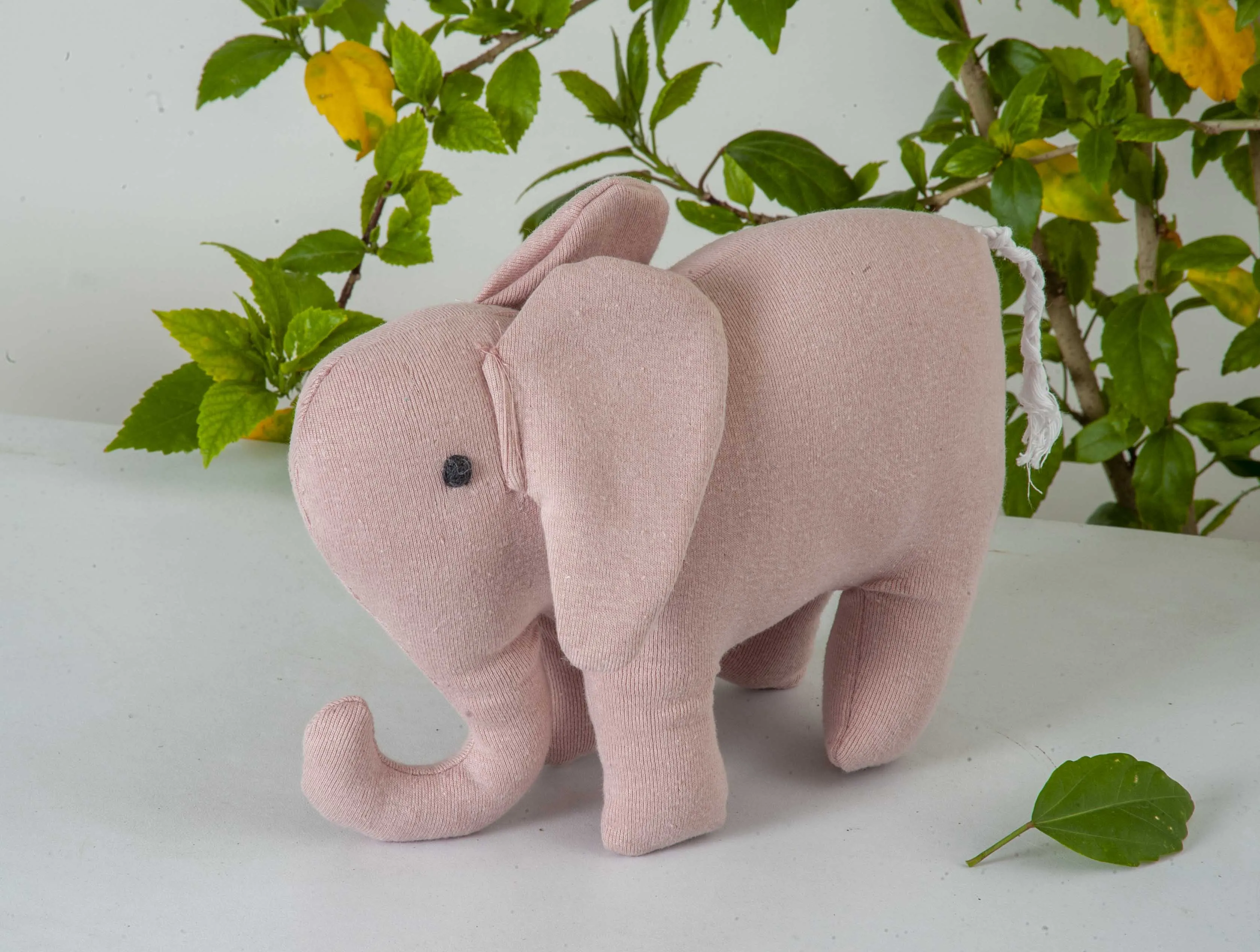 Elephant soft toy Pink/ Made in India /Plush/Baby/Soft Toy | 100% Premium Cotton