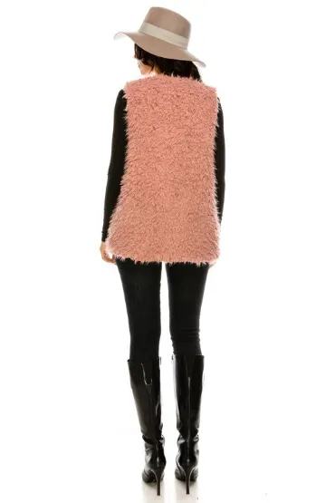 Faux Fur Full Conceal Vest