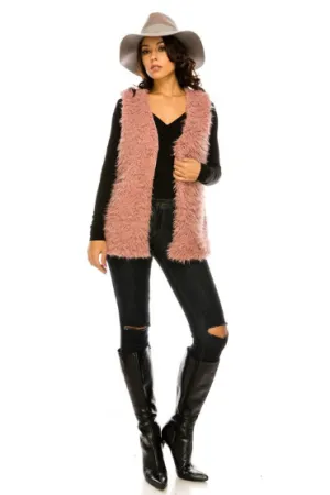 Faux Fur Full Conceal Vest