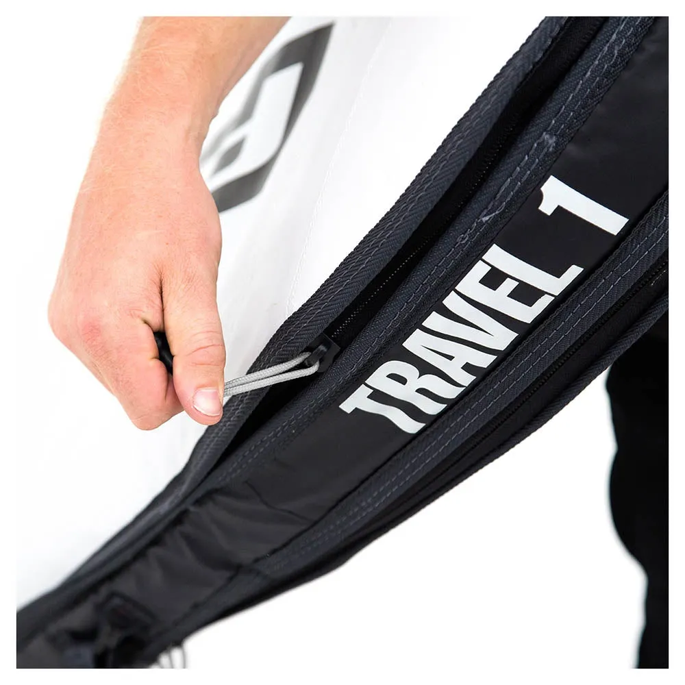 FCS Travel 1 Longboard Cover - Black