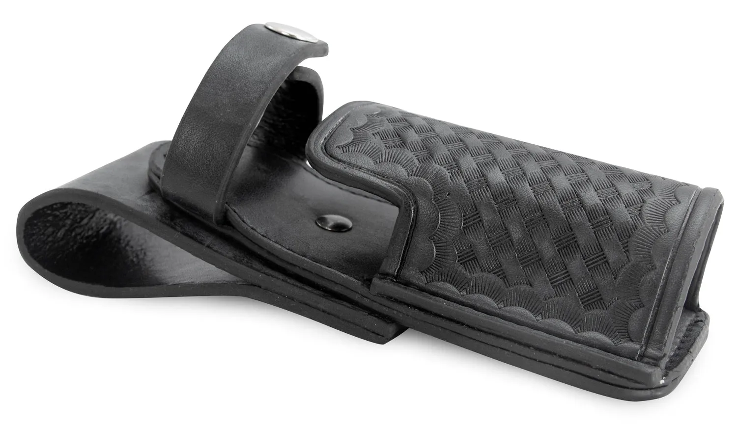 First Class Basket Weave Easy Access Collapsible Baton Holder