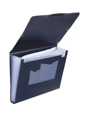 Foldermate Expanding File A4 13 Pocket Black