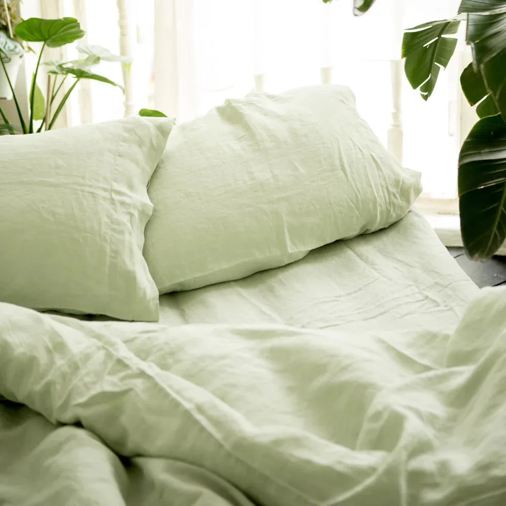 FRENCH LINEN FITTED SHEETS