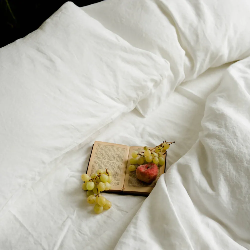 FRENCH LINEN FITTED SHEETS