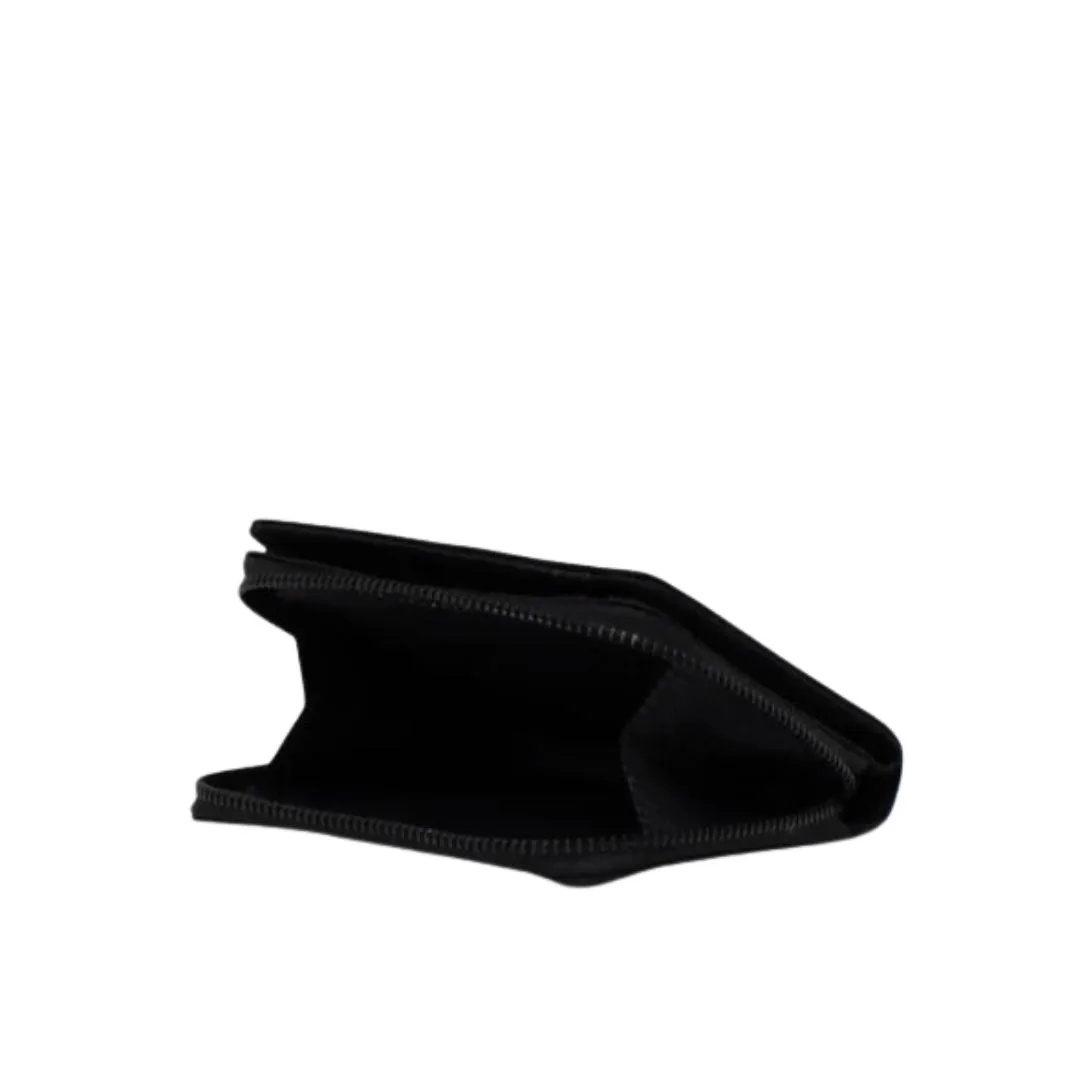 Georgia Wallet (Black Floral Sun)