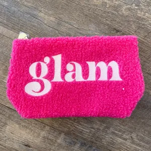 Glam - Zippered Teddy Pouch