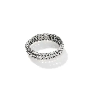 Kami Classic Chain Silver 4.5mm Band Ring - RU900323