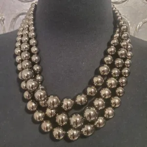 Large Metallic Ball Necklace (Only 1 Left!)