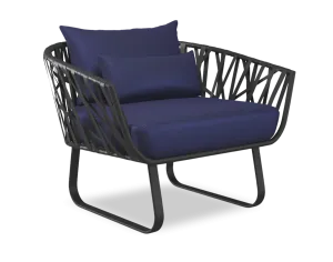 Lucy Lounge Chair Purple