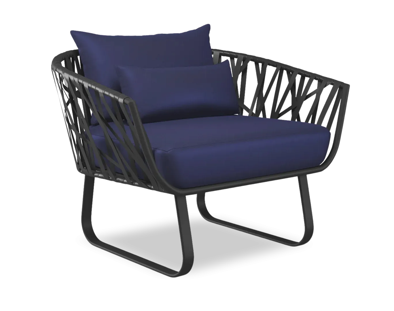 Lucy Lounge Chair Purple