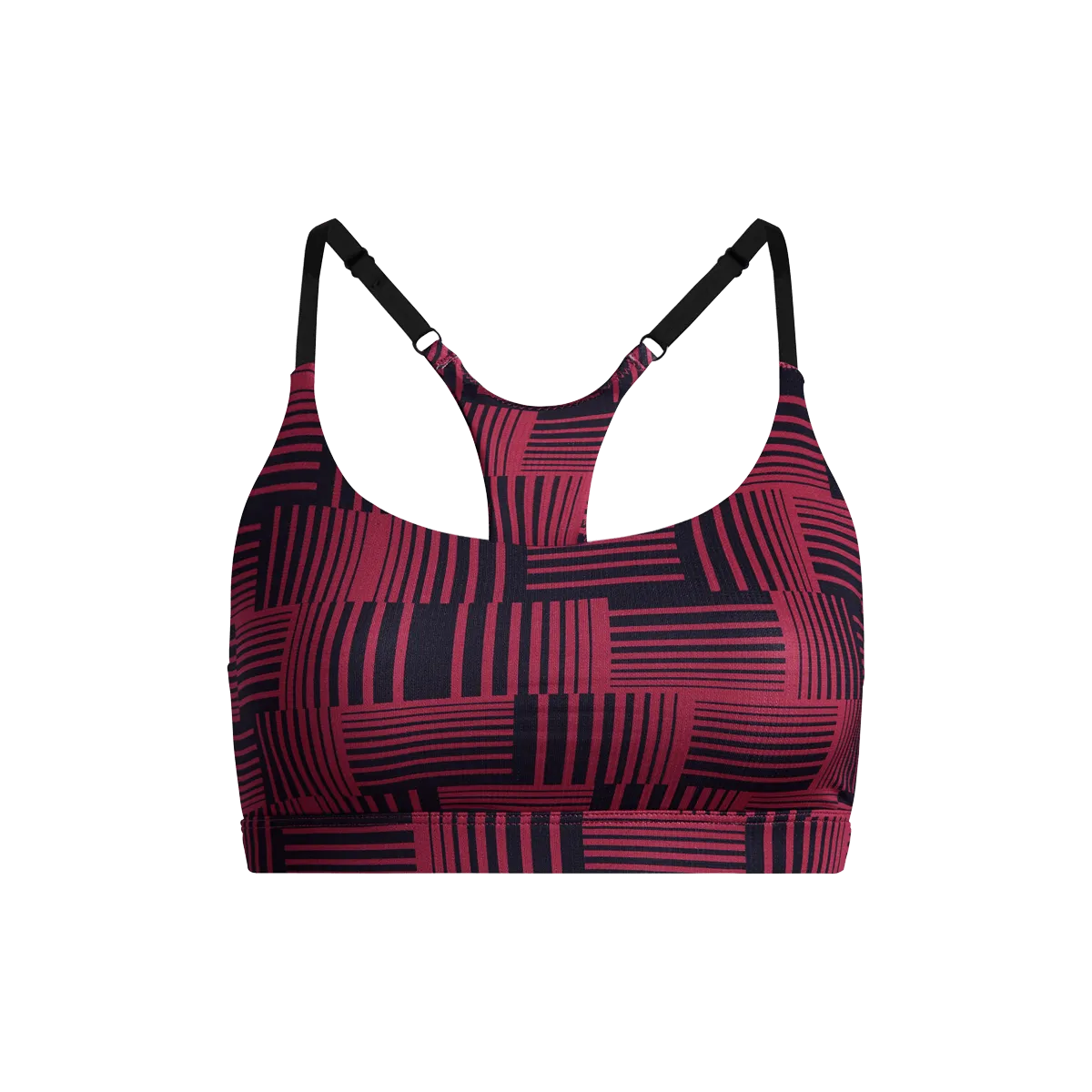 MoveMe Racerback Bralette | Basket Plaid