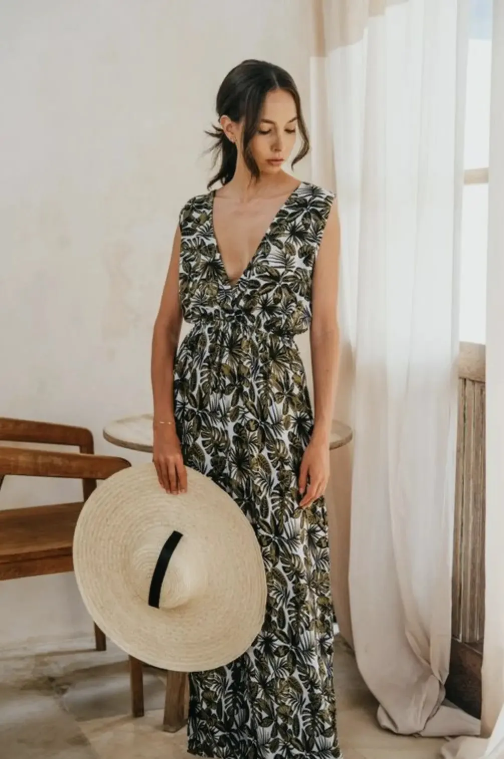 Natural Wide Brim Hat | Handmade in Bali
