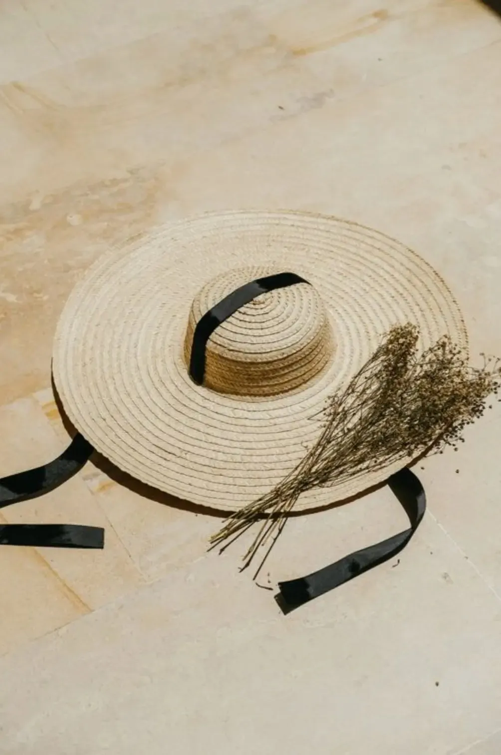 Natural Wide Brim Hat | Handmade in Bali