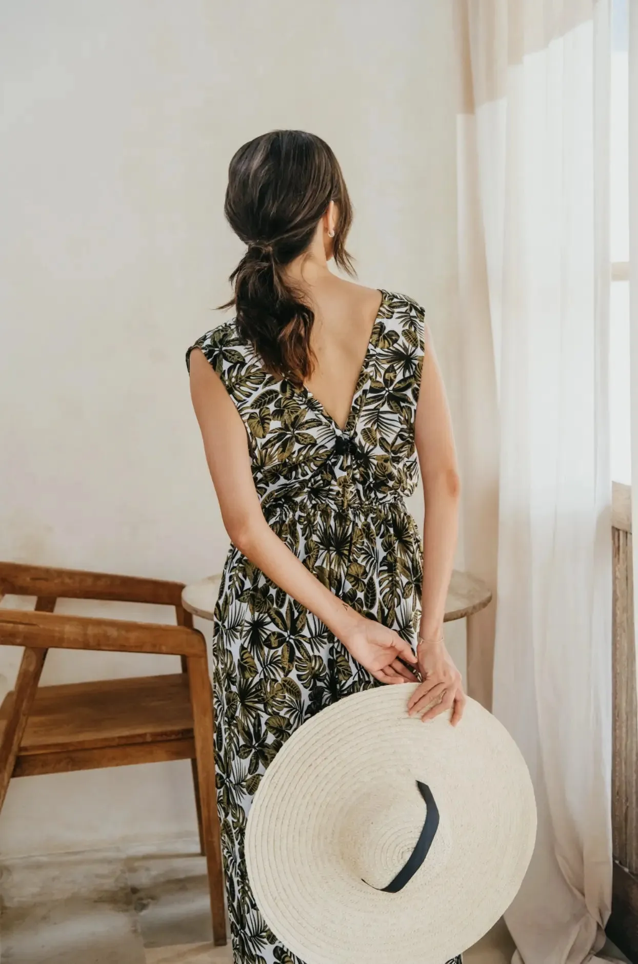 Natural Wide Brim Hat | Handmade in Bali