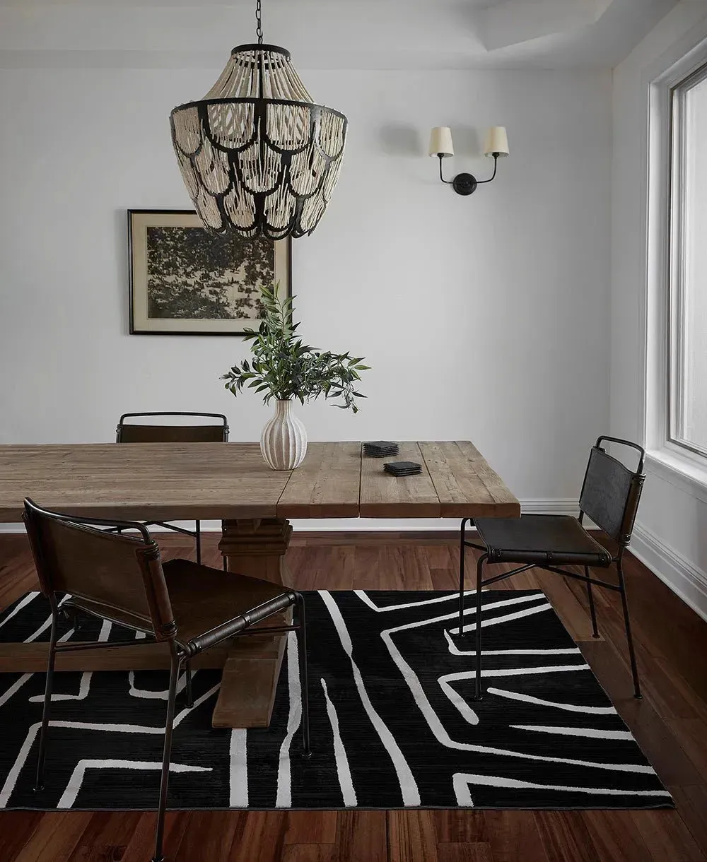 Noho NO-04 Black Rug