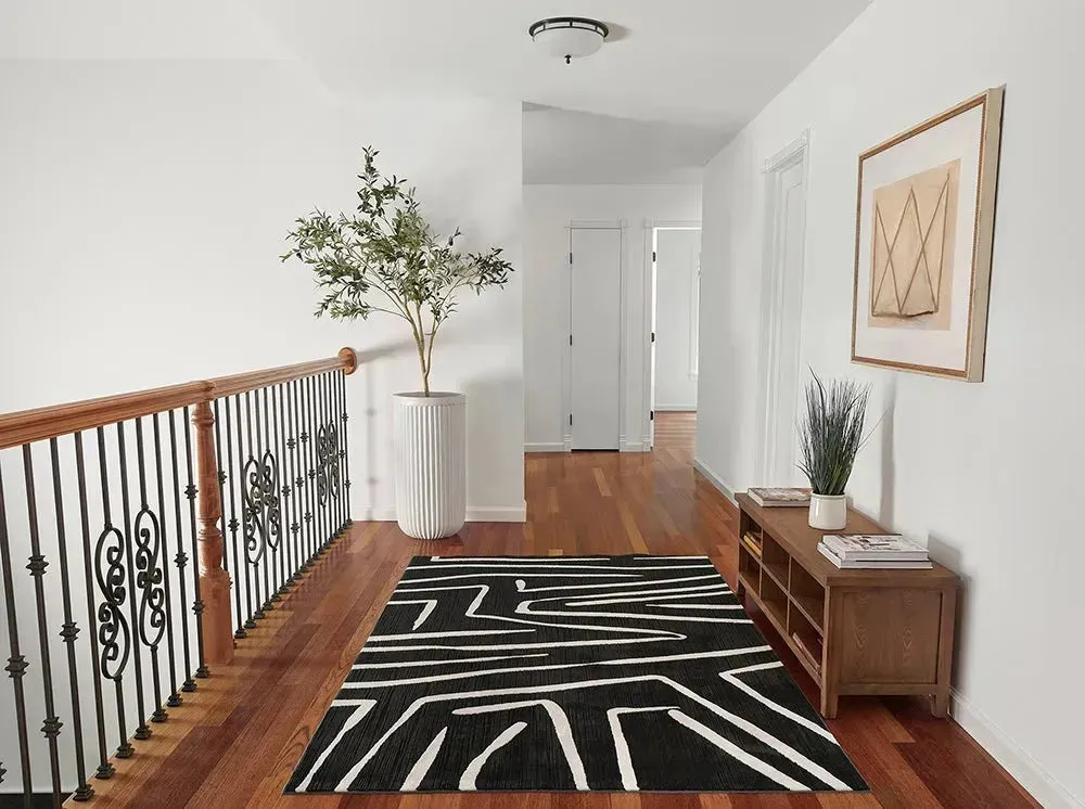 Noho NO-04 Black Rug