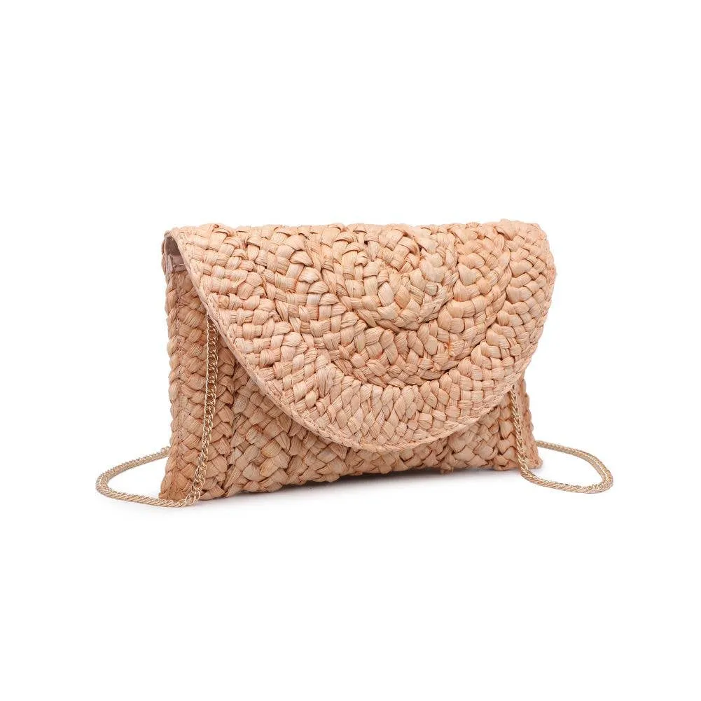 ON THE BOARDWALK CLUTCH | WHITE NATURAL