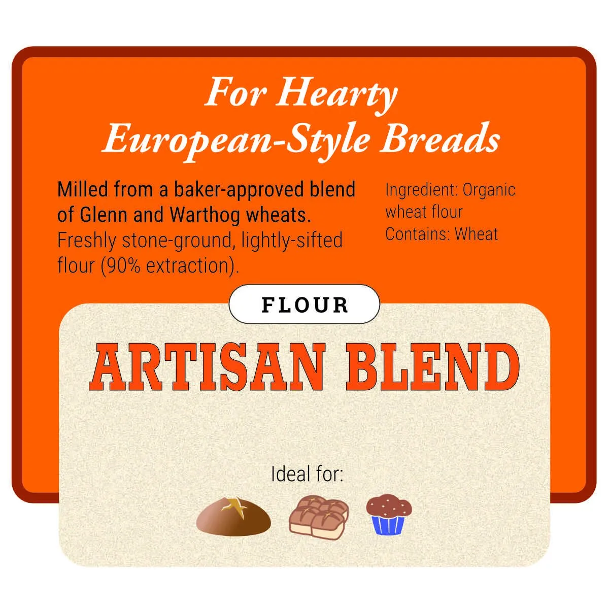 Organic Artisan Blend Flour Wholesale