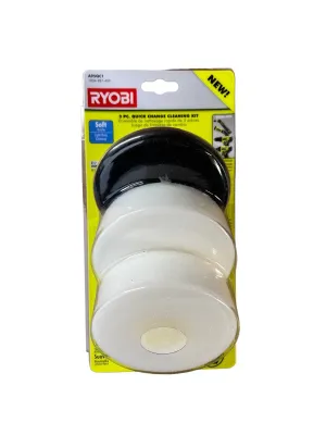 RYOBI Quick Change Cleaning Kit (3-Piece)