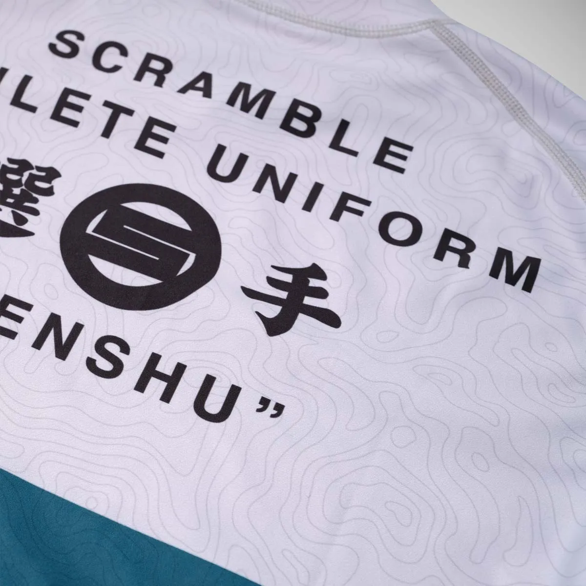 Scramble Senshu Rash Guard Blue/Black/White