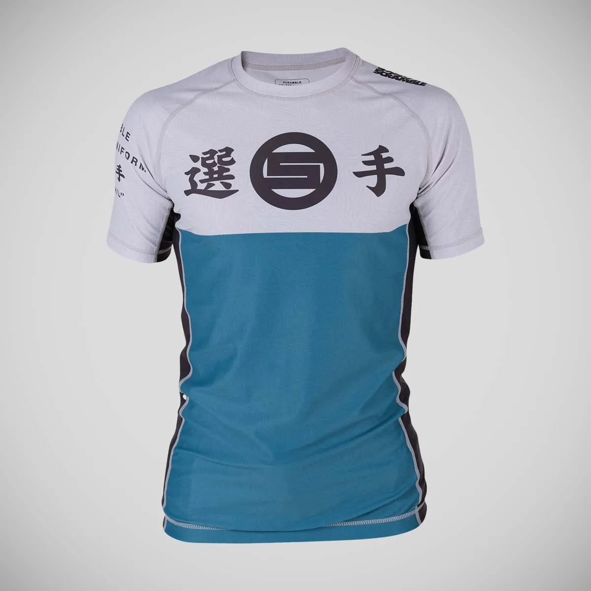 Scramble Senshu Rash Guard Blue/Black/White