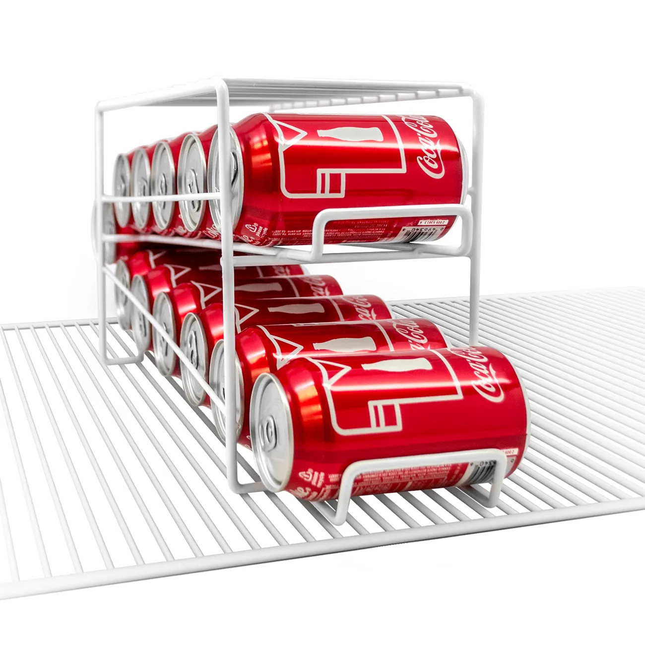 Soda Can Beverage Dispenser Rack