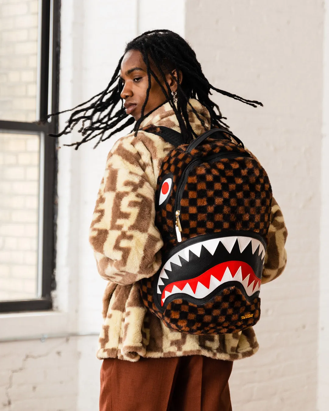 Sprayground - Furrr Sharks in Paris Backpack (DLXV)