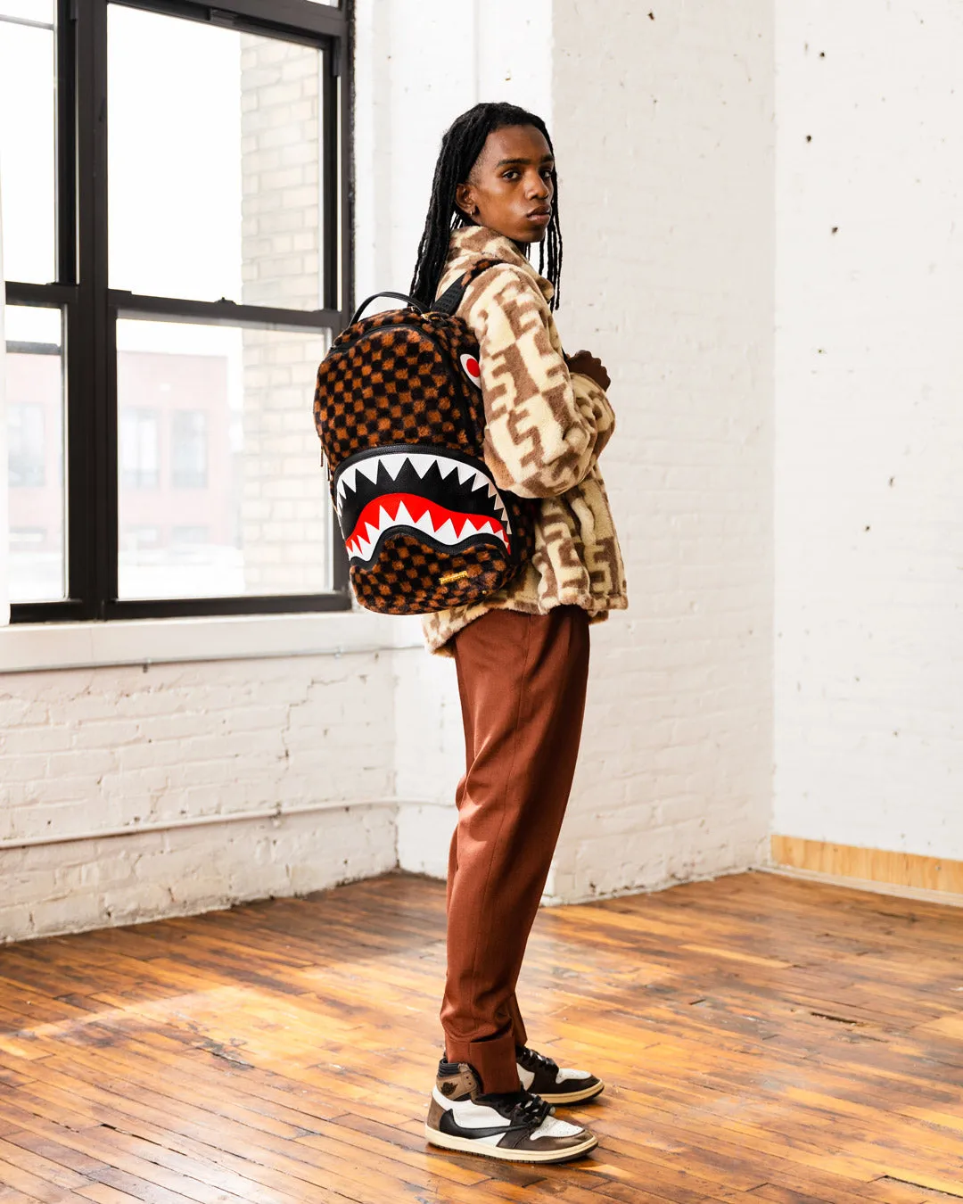 Sprayground - Furrr Sharks in Paris Backpack (DLXV)