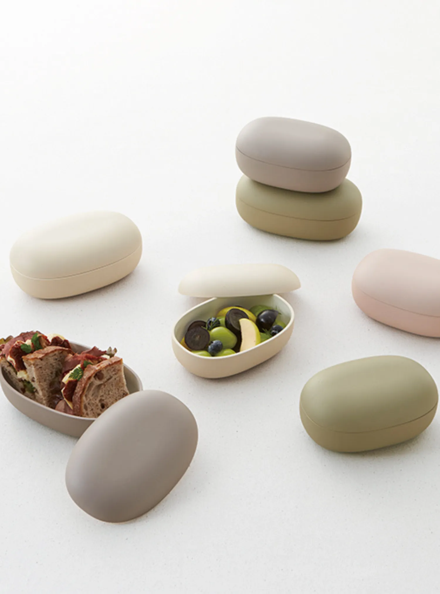 Takenaka Bento Box Pebble (Matte Candy Pink)