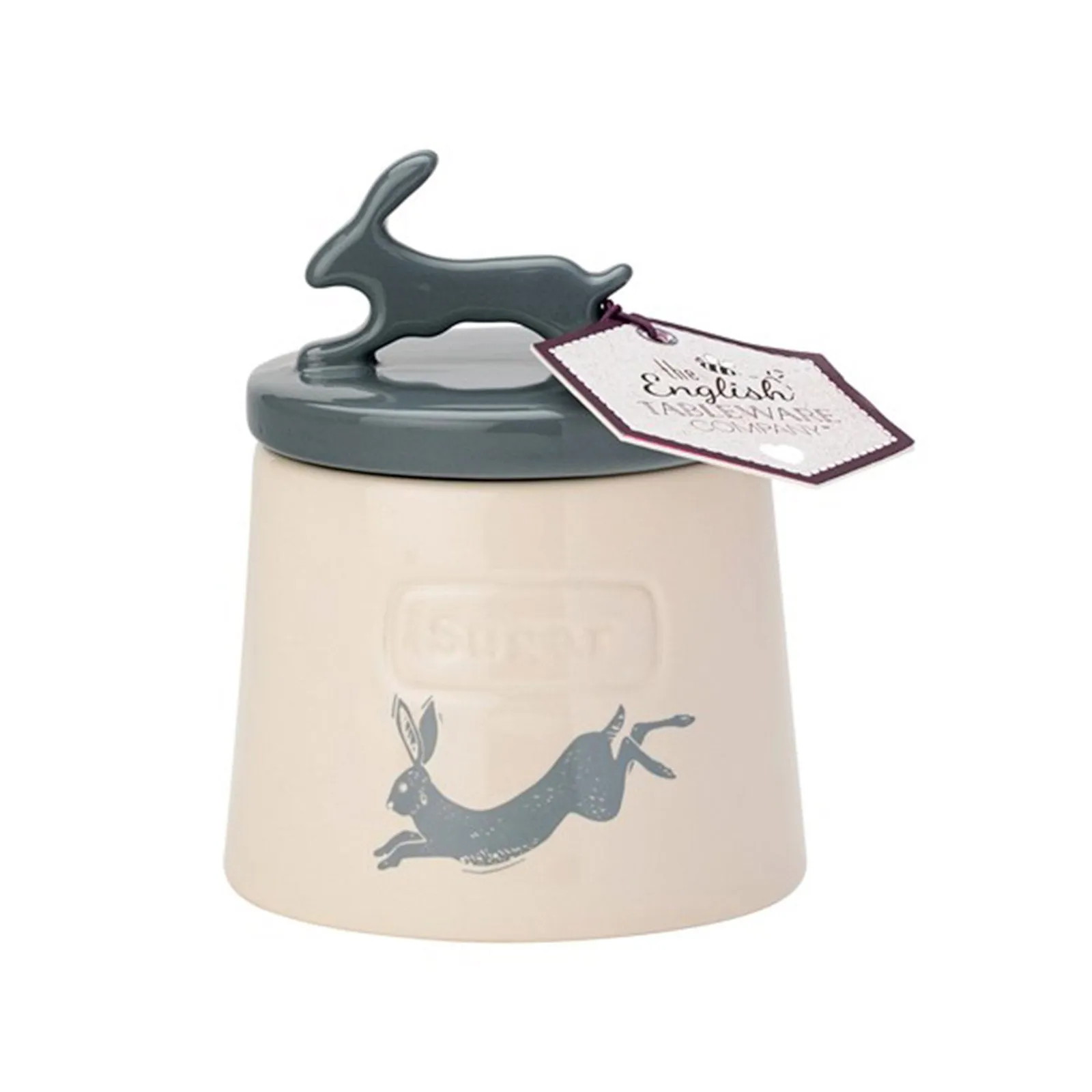 The English Tableware Company Artisan 3D Hare Sugar Pot - Cream