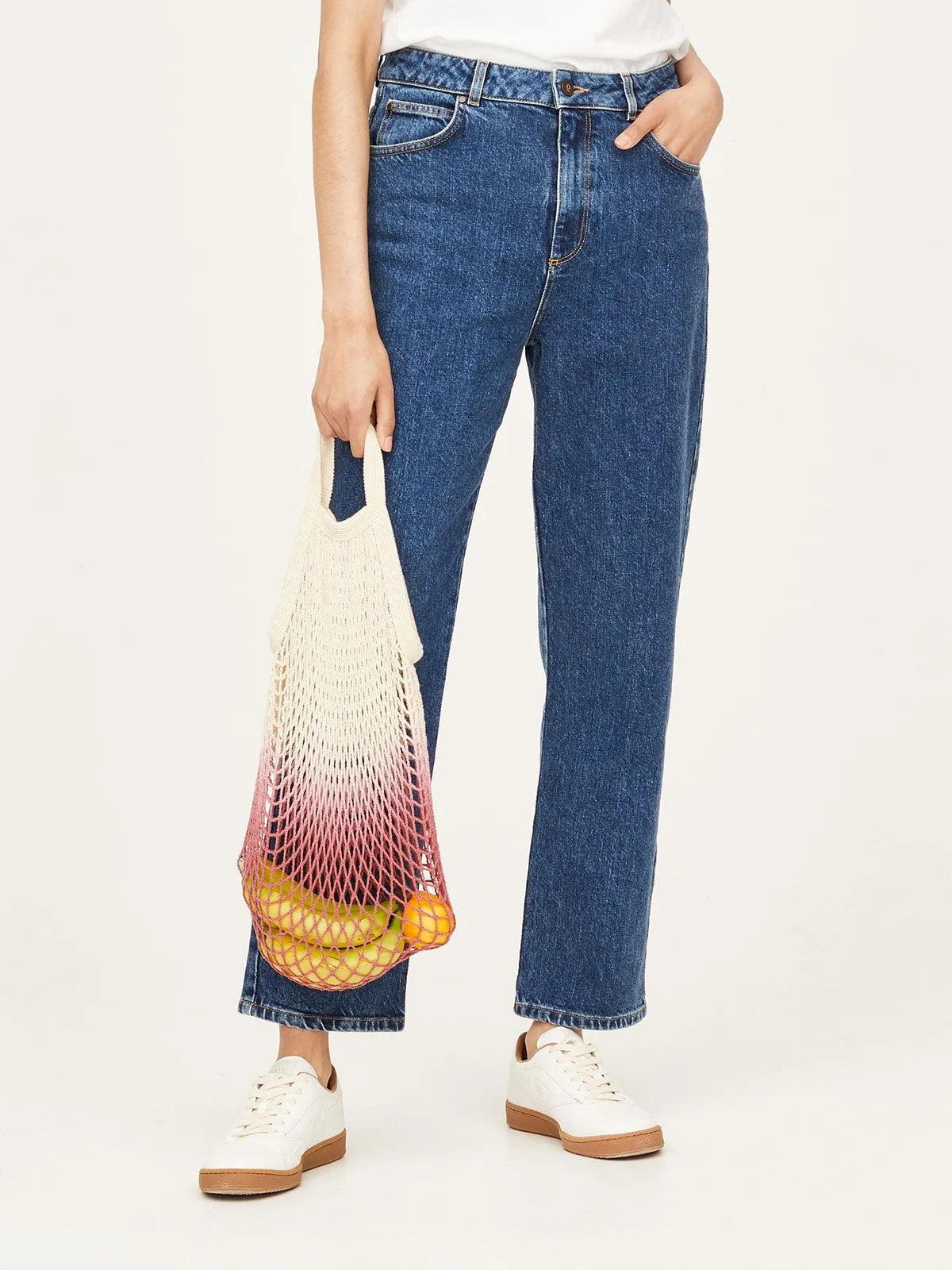 Thought Organic Cotton Dip Dye String Bag