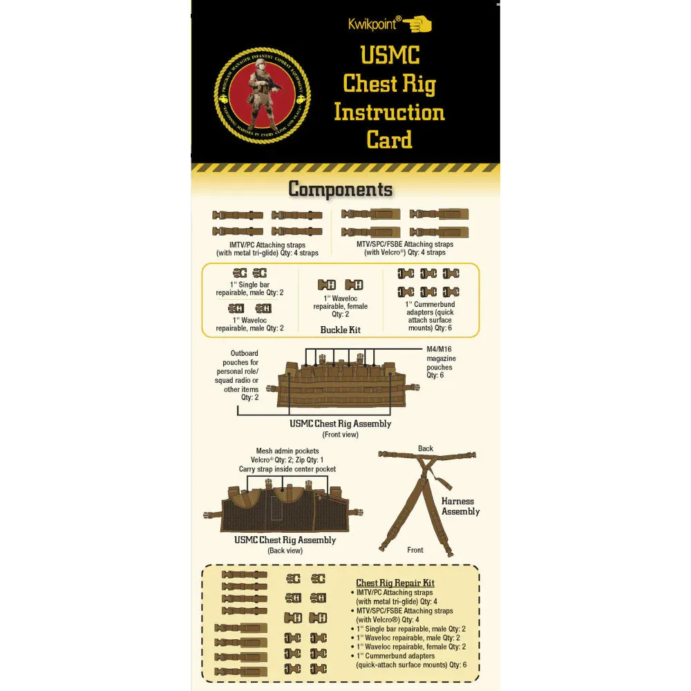 Unissued US Marine Corps TAP Chest Rig Kit