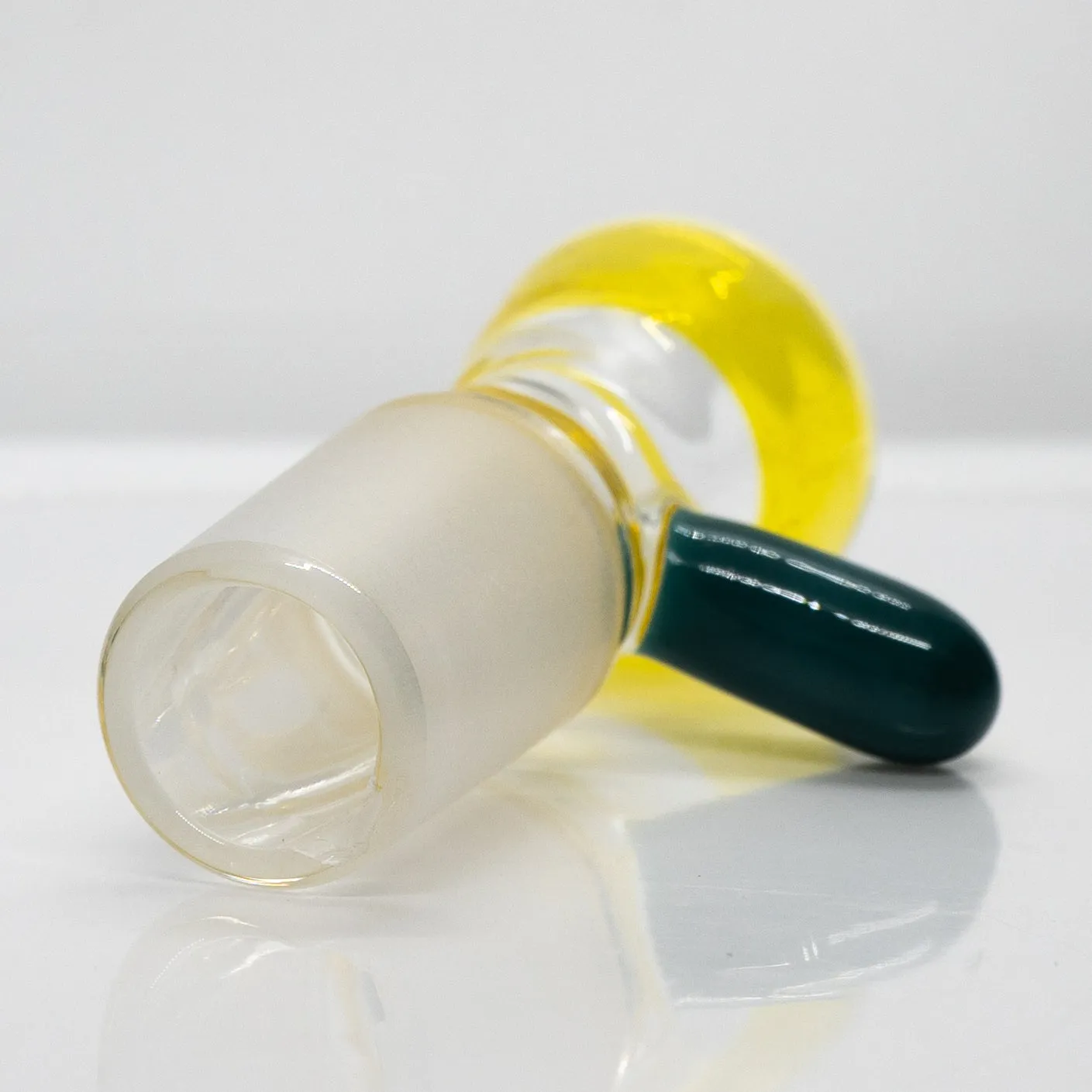 Unity Glassworks - Single Hole Martini Slide - 18mm - CFL Terps & Agua Azul