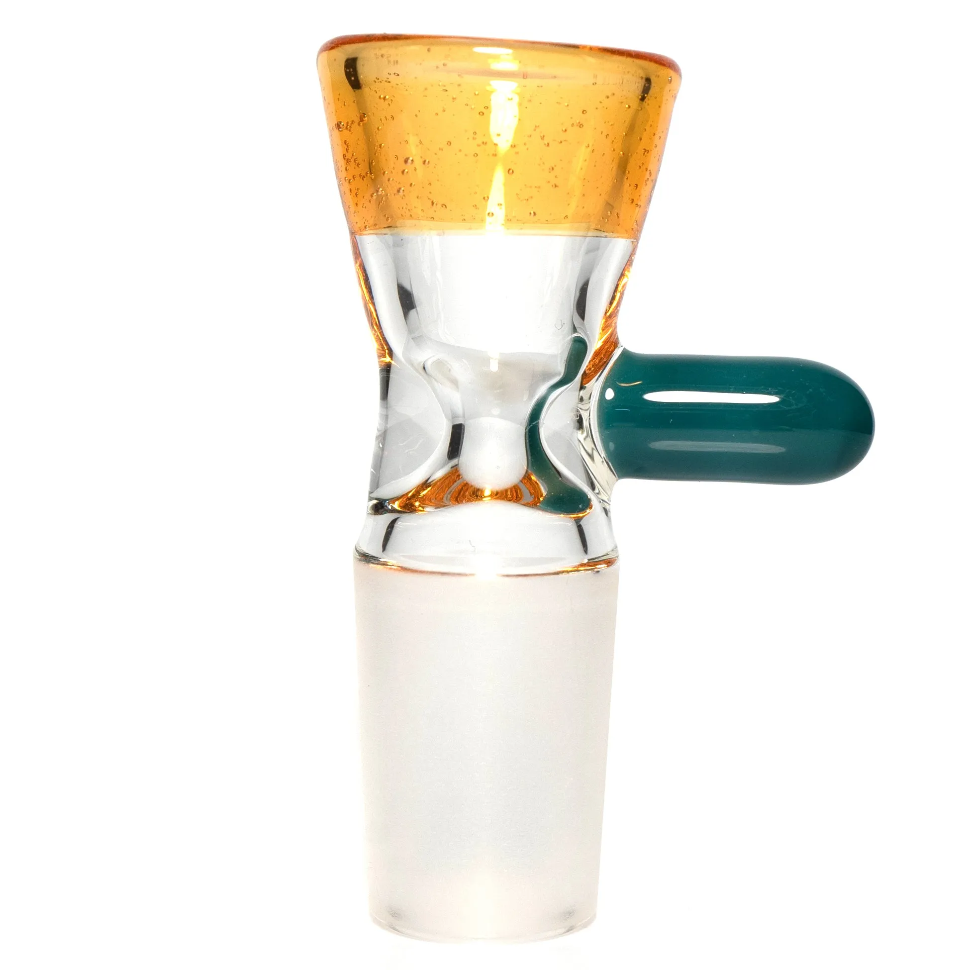 Unity Glassworks - Single Hole Martini Slide - 18mm - CFL Terps & Agua Azul