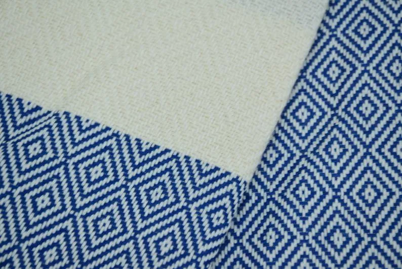 VENICE BLUE TURKISH TOWEL