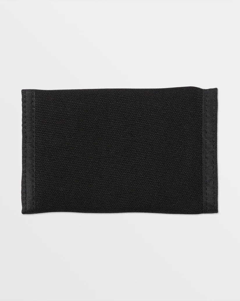 VOLCOM BOX STONE WALLET - BLACK