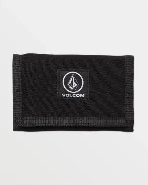 VOLCOM BOX STONE WALLET - BLACK