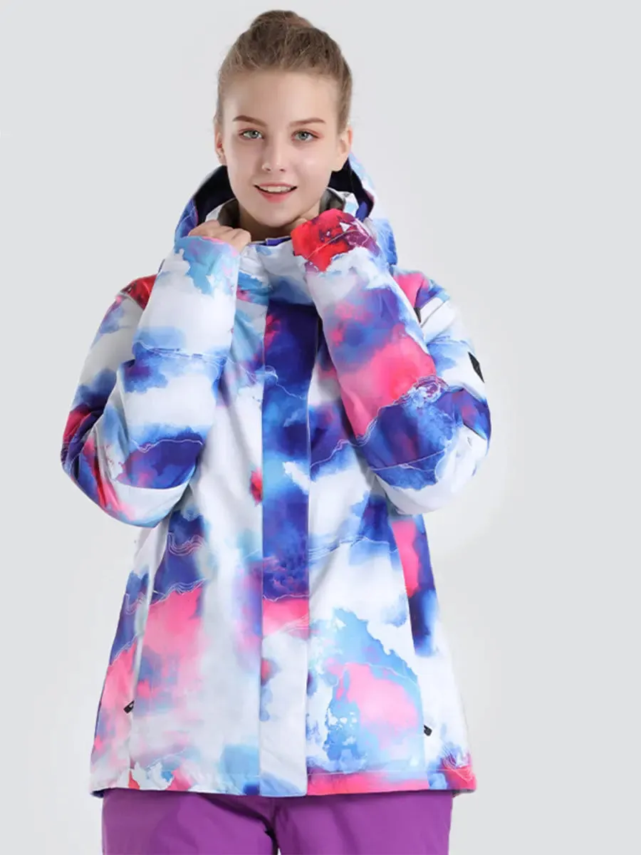 Women Insulated Snow Snowboarding Jacket Breathable